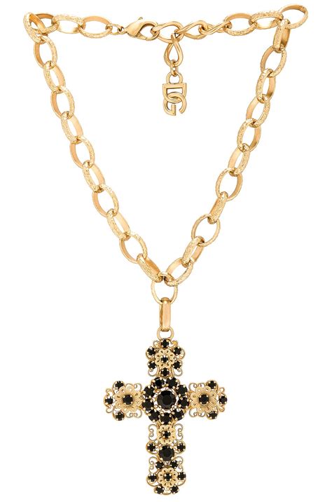 dolce and gabbana cross necklace dupe|vintage dolce and gabbana jewelry.